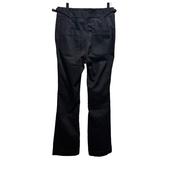Anthropologie Pilcro & The Letterpress Black High Rise Flare Leg Pants - Picture 10 of 14